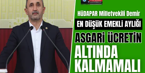 HÜDA PAR Genel Başkanı Zekeriya Yapıcıoğlu Gaziantep’e geliyor