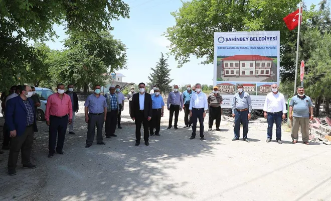 Gaziantep'te her mahalleye bir sosyal tesis yapılıyor