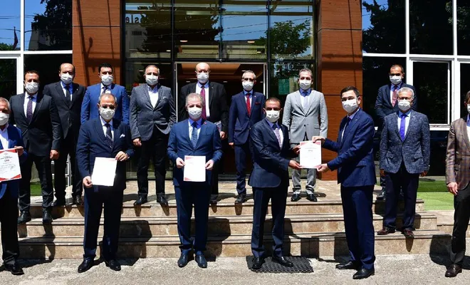 Gaziantep OSB'ye güvenli hizmet belgesi verildi