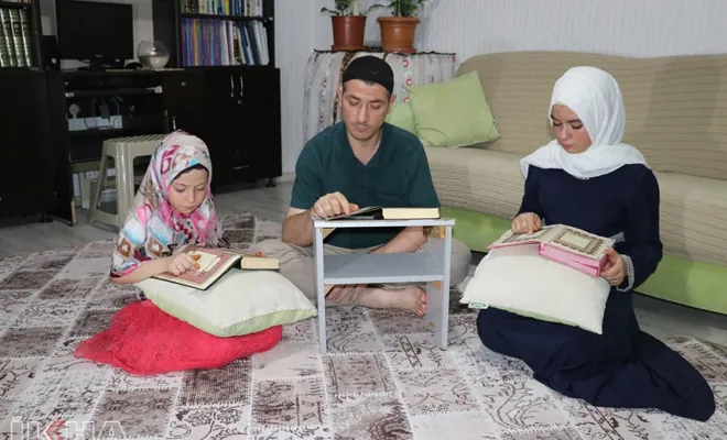 Gaziantep’te evler yaz Kur’an kursuna çevrildi