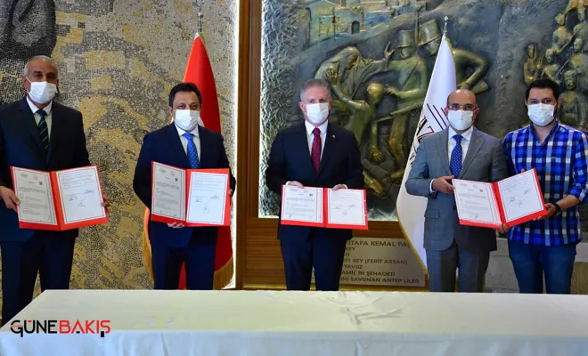 Gaziantep’e yapılacak 2 okul için protokol imzalandı