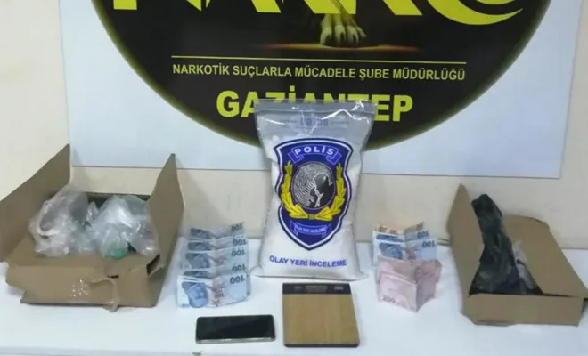 Gaziantep'te uyuşturucu operasyonu: 18 gözaltı