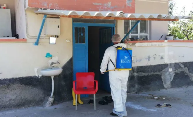 İslahiye'de 49 ev Covid-19 nedeniyle karantinaya alındı