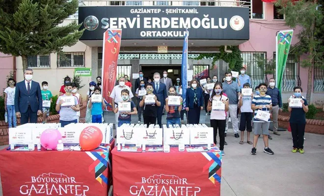 Gaziantep'te öğrencilere okul öncesi hijyen eğitimi verildi
