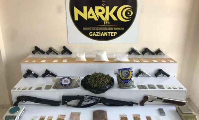 Gaziantep'te 10 saat süren "torbacı" operasyonu