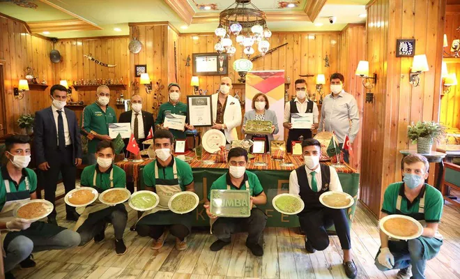 Gaziantep'te gıda işletmelerine hijyen sertifikası verildi