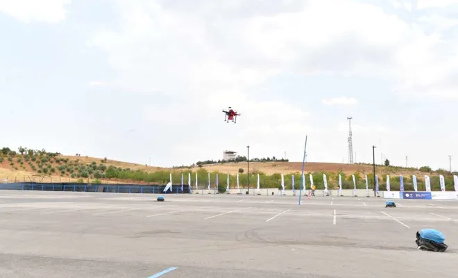 Gaziantep’te İHA yarışması düzenlendi