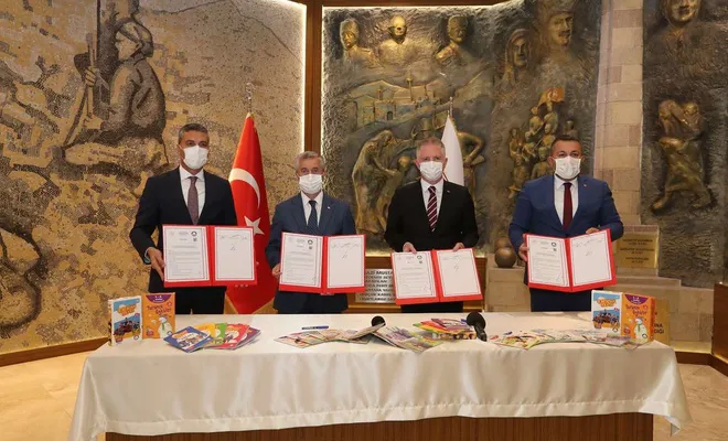 Gaziantep’te öğrencilere ücretsiz kitap dağıtılacak