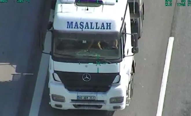 Gaziantep'te helikopter destekli trafik denetimi yapıldı