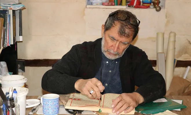 Kitap tamiriyle geçen bir ömür