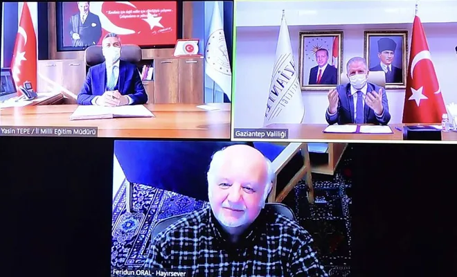 Gaziantep’te eğitime hayırseverlerin desteği sürüyor