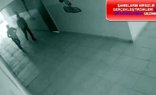 Gaziantep'te okullardan hırsızlık yapan şüpheliler tutuklandı