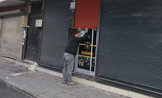 Gaziantep esnafına bin 500 TL destek