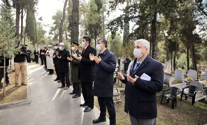 Şehit Mehmet Kamil ve annesi dualarla anıldı