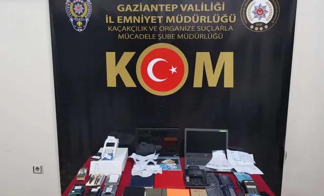 Gaziantep’te tefecilere operasyon