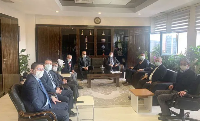 Gaziantep Gazeteciler Cemiyeti’nden Cumhuriyet Başsavcısı Sekücü’ye ziyaret