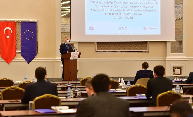 "Sınır Yönetimi Alanında Bölgesel İşbirliği Çalıştayı" Gaziantep'te başladı