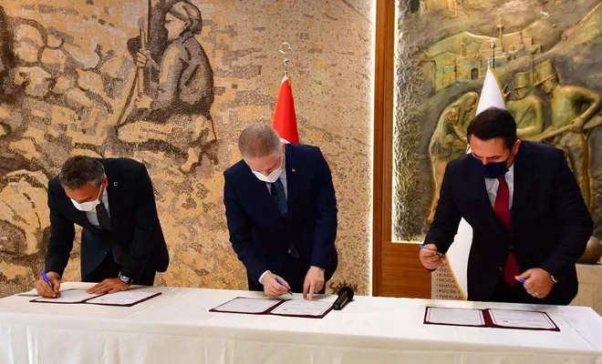 Gaziantep’te 12 derslikli lise için protokol imzalandı