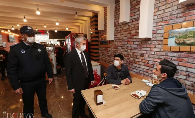 Covid-19 denetimi yapıldı