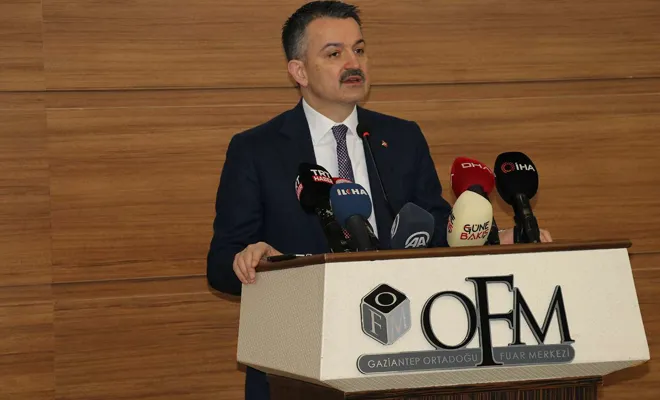 Bakan Pakdemirli gıda ve suyun önemine dikkat çekti