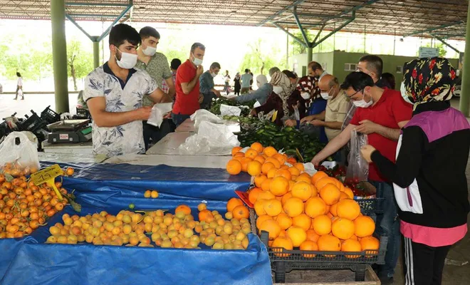 Pazarcı esnafının elinde kalan ürünler ihtiyaç sahiplerine dağıtılacak