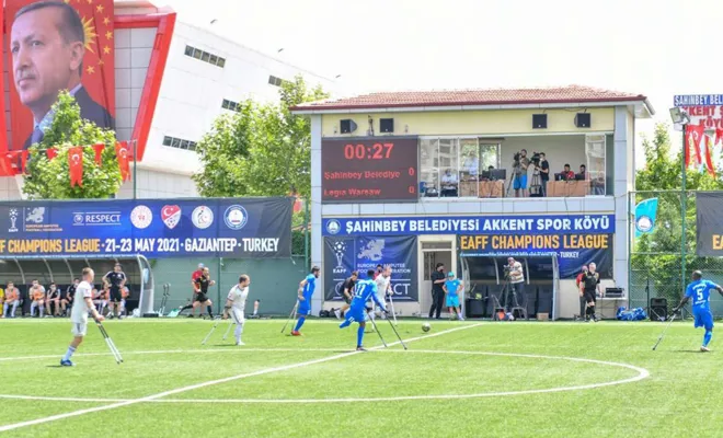 Avrupa Ampute Şampiyonlar Ligi Gaziantep'te başladı