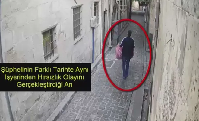 Aynı iş yerini iki defa soyan şüpheli tutuklandı