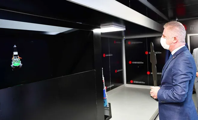 Cumhurbaşkanlığı İletişim Başkanlığı Dijital tırı Gaziantep'te