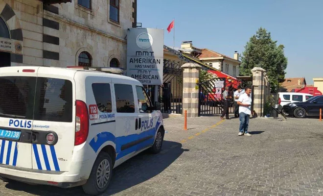 Hastane yangını: 46 hasta tahliye edildi