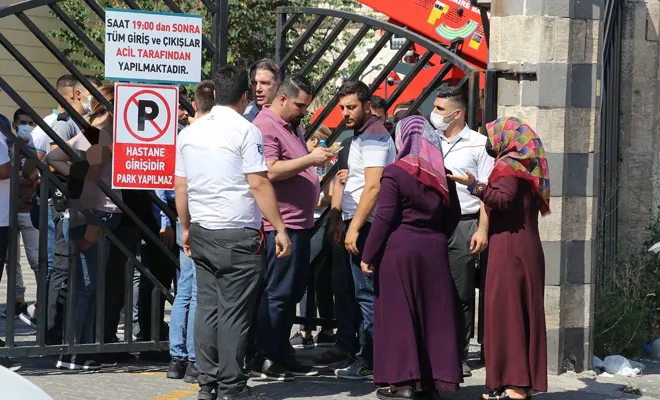 Hastanedeki yangının elektrik kontağından çıktığı tahmin ediliyor