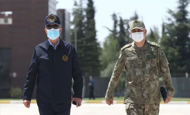 Milli Savunma Bakanı Hulusi Akar Gaziantep'te