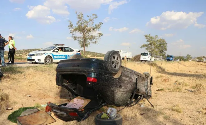 Gaziantep'te zincirleme kaza; 6 yaralı