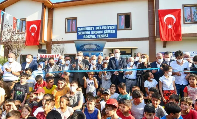 Şahinbey'de her mahallesine sosyal tesis yapılıyor