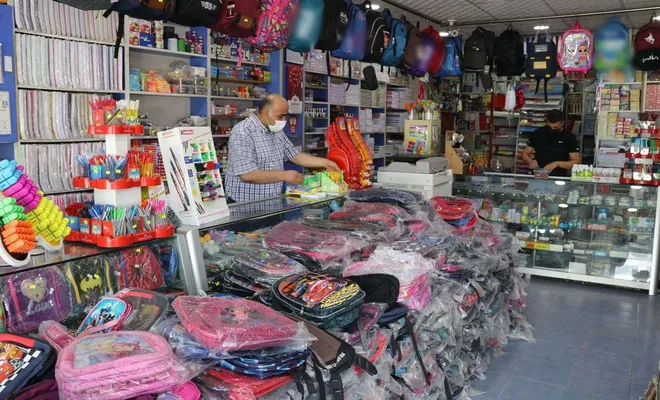 Kırtasiyeler okul hazırlıklarını yapmaya başladı