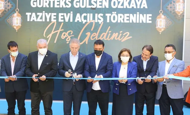 Hayırsever aile tarafından yaptırılan taziye evi açıldı