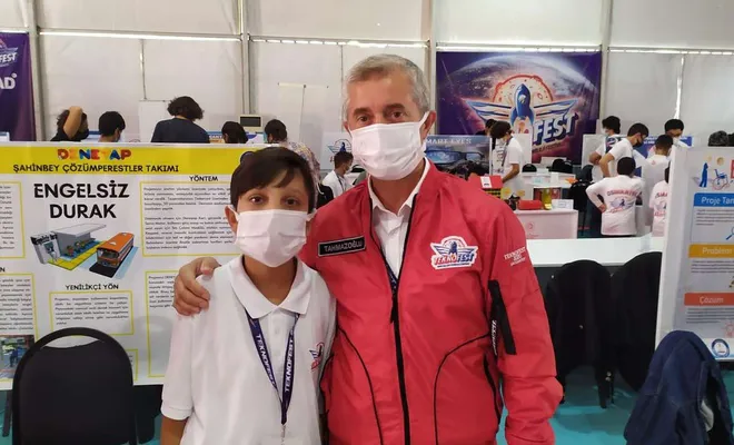 TEKNOFEST’e katılan öğrenciler başarılarıyla göz doldurdu