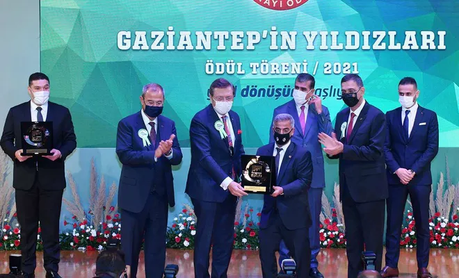 "Gaziantep’in Yıldızları" ödüllendirildi