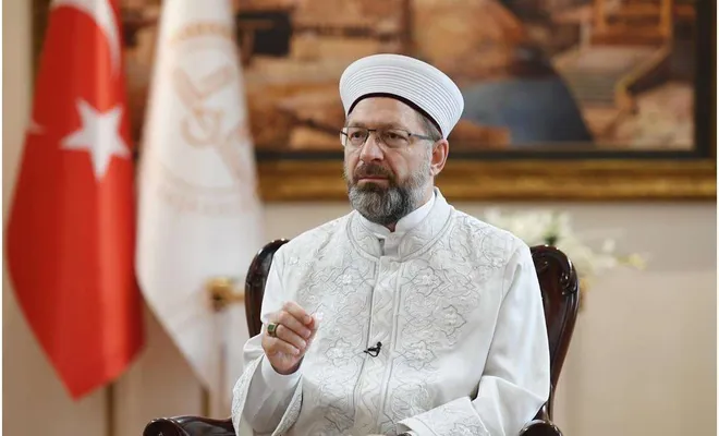 Diyanet İşleri Başkanı Erbaş’tan işgal rejiminin “sessiz ibadet” onayına tepki