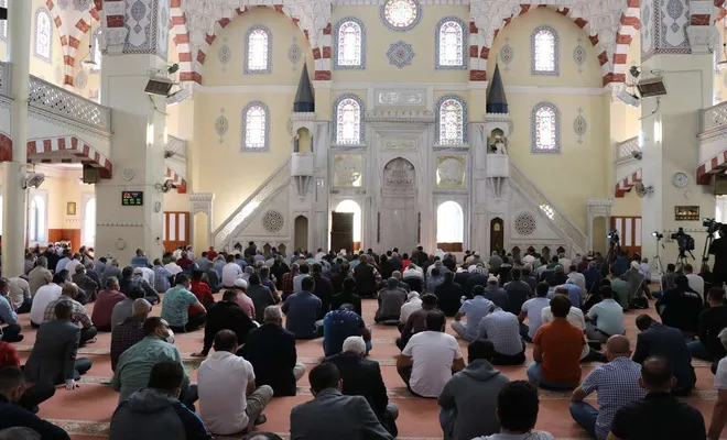 Diyanet İşleri Başkanı Erbaş Gaziantep'te cuma hutbesi verdi