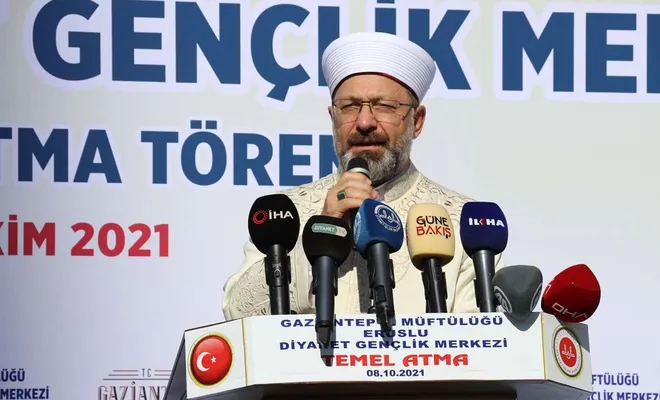 Diyanet İşleri Başkanı Erbaş: Gençlik bizim için en büyük zenginlik