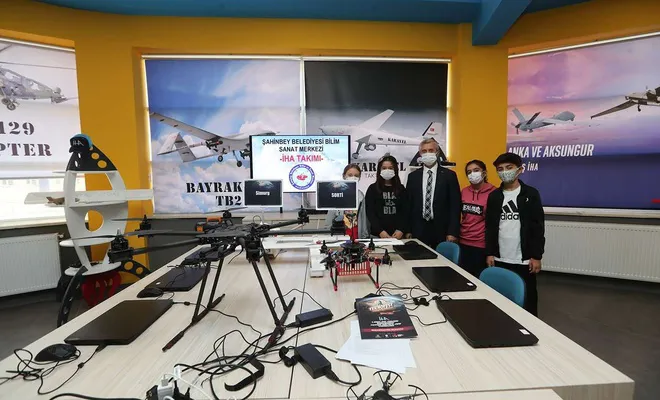 Gaziantep’te İHA atölyesi kuruldu