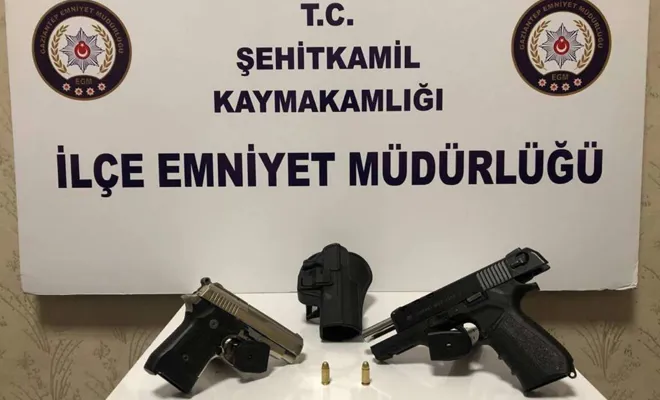 Gaziantep'te silah kaçakçılarına operasyon: 32 zanlı tutuklandı