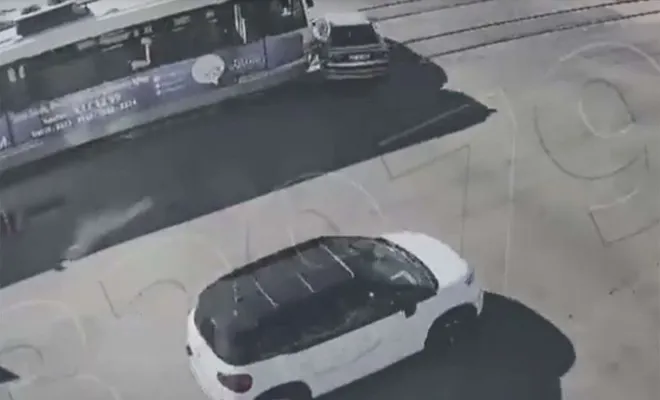 Gaziantep’teki trafik kazaları MOBESE kameralarında