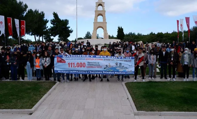 Gaziantep’ten yüzbinlerce kişi Çanakkale’yi ziyaret etti