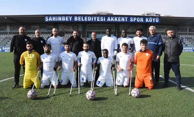 Şahinbey Ampute tutulmuyor 16-0