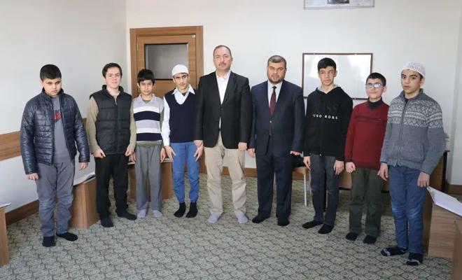 Görme engelleri hafız olmalarına “engel” olmuyor