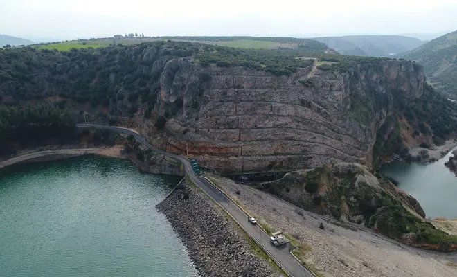 Gaziantep’in su ihtiyacını karşılayan Kartalkaya Barajı yüzde 50 dolu