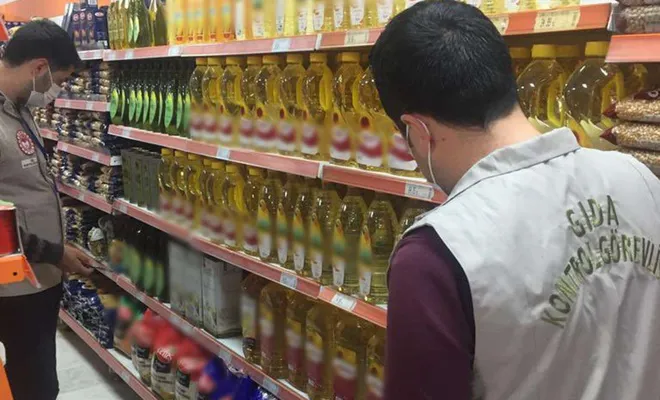 Gaziantep’te yağ denetimi