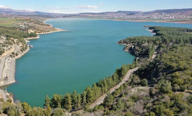 Kartalkaya Barajı'nda doluluk oranı yüzde 100'e ulaştı