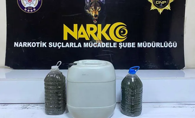 Gaziantep’te 22 kilo 900 gram sentetik uyuşturucu ele geçirildi